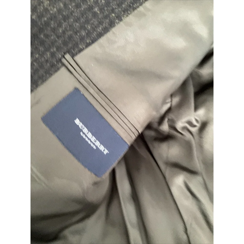 Burberry London Blazer Jacket Saks Of Fifth 3-Button Wool‎ Cashmere Blend Men 40